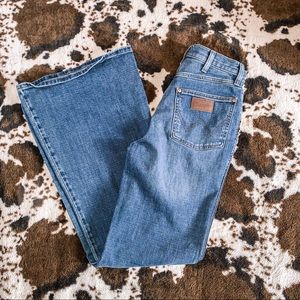 Women’s wrangler high rise flare jeans